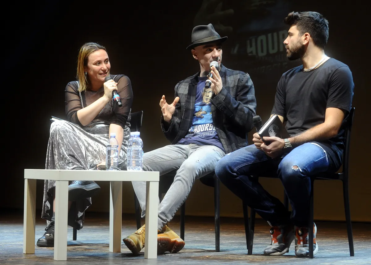 Katamashi, J-Ax and Gianluca Gazzoli - Lucca Comics & Games 2016